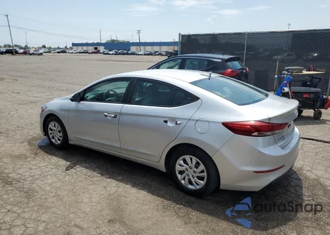 2017 Hyundai Elantra Se из США, поврежденный, VIN 5NPD74LF8HH083244